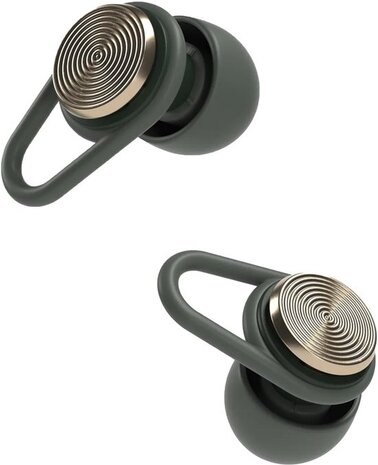 Hears Plus  oordoppen in Pine Green | Innovatief filter met Kristalhelder Geluid