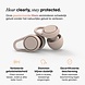 Hears Plus  oordoppen in Siena Dust | Innovatief filter met Kristalhelder Geluid