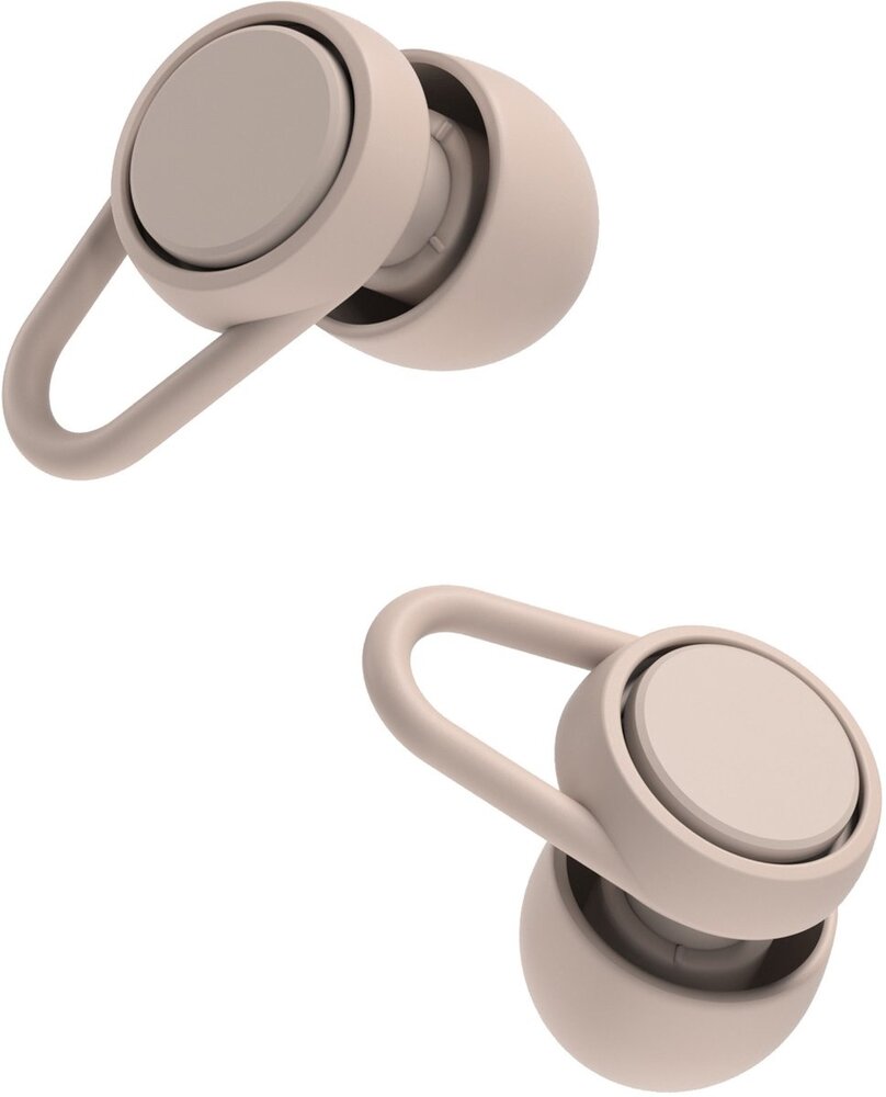 Hears Plus  oordoppen in Siena Dust | Innovatief filter met Kristalhelder Geluid