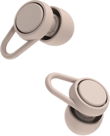 Hears Plus  oordoppen in Siena Dust | Innovatief filter met Kristalhelder Geluid