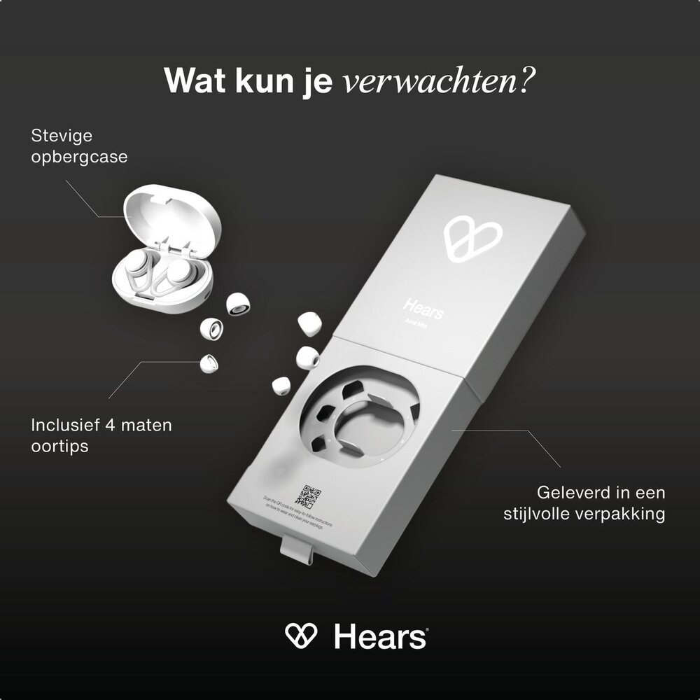 Hears One oordoppen in Clear Glass | Innovatief filter met Kristalhelder Geluid Hears One oordoppen in Clear Glass | Innovatief filter met Kristalhelder Geluid