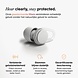 Hears Plus oordoppen in Clear Glass | Innovatief filter met Kristalhelder Geluid Hears Plus oordoppen in Clear Glass | Innovatief filter met Kristalhelder Geluid