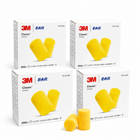 EAR Classic oordoppen | 1000 paar| Voordeelpakket EAR Classic oordoppen | 1000 paar| Voordeelpakket