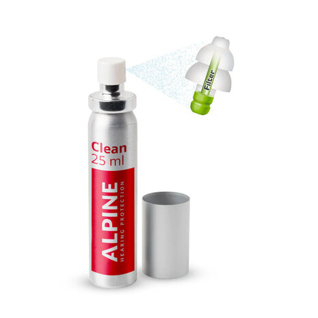 Alpine PartyPlug Transparant + Alpine Clean – beschermen én schoonhouden Alpine PartyPlug Transparant + Alpine Clean – beschermen én schoonhouden