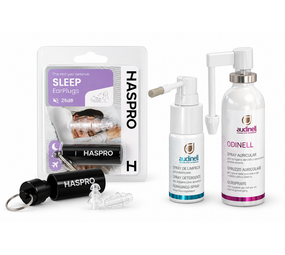 Haspro® Sleep + Audinell Reiniging & Oorverzorging Combideal
