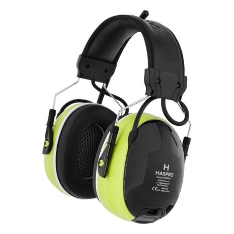 Haspro® CONNECT Actieve Oorkap | Bluetooth & FM Radio | SNR 34dB Haspro® CONNECT Actieve Oorkap | Bluetooth & FM Radio | SNR 34dB