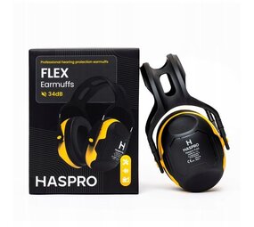Haspro® FLEX Oorkap Hoge Demping Haspro® FLEX Oorkap Hoge Demping