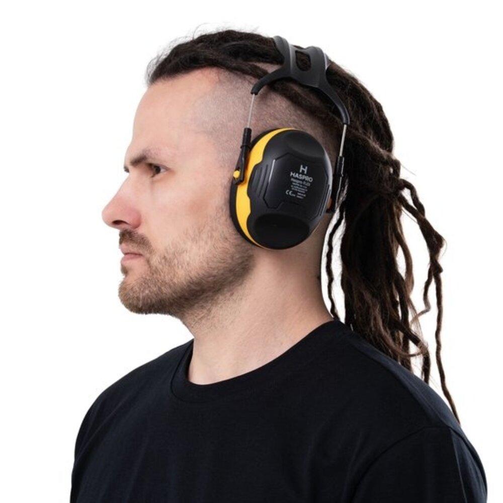Haspro® FLEX Oorkap Hoge Demping | SNR 34dB | Lichtgewicht Haspro® FLEX Oorkap Hoge Demping | SNR 34dB | Lichtgewicht