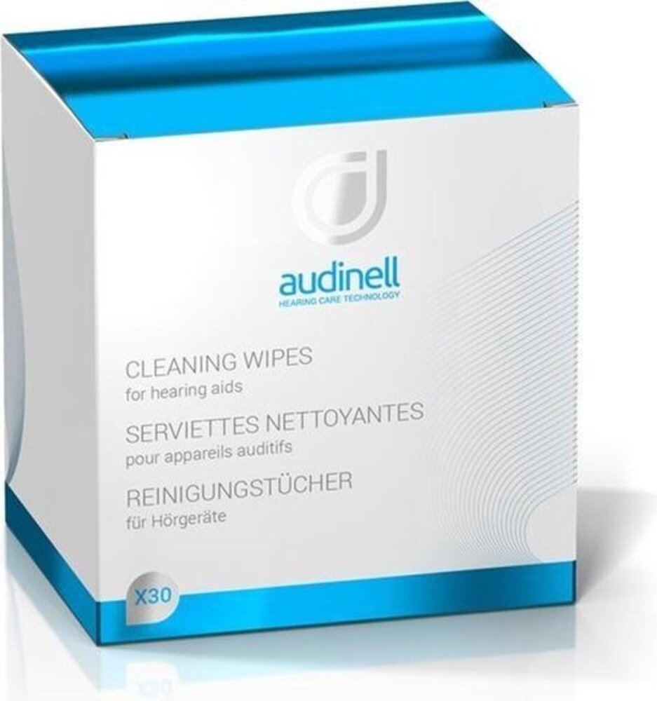Audinell Reinigingsdoekjes 30 Sachets | Voor Oordopjes en hoortoestellen Audinell Reinigingsdoekjes 30 Sachets | Voor Oordopjes en hoortoestellen