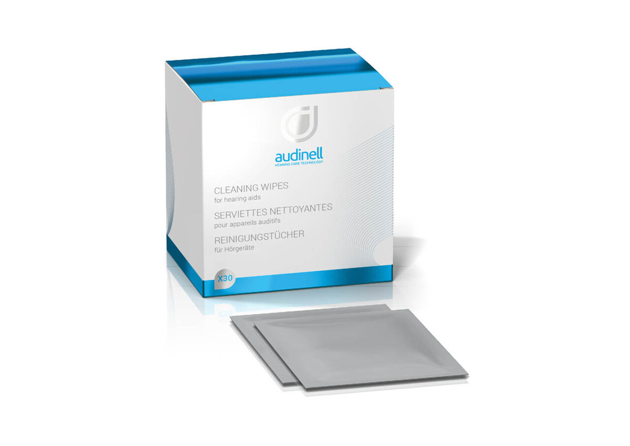 Audinell Reinigingsdoekjes 30 Sachets | Voor Oordopjes en hoortoestellen Audinell Reinigingsdoekjes 30 Sachets | Voor Oordopjes en hoortoestellen
