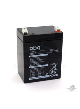 PBQ Accu 12V 2,9Ah