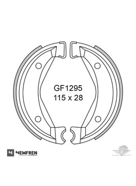 Newfren Newfren Remsegment Kleine Naaf 115mm