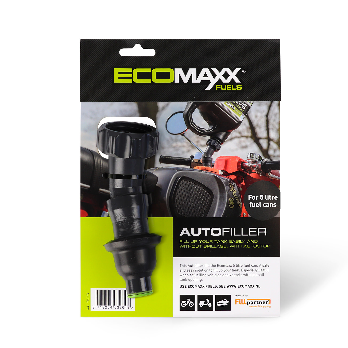 Ecomaxx Autofiller 5 L jerrycan