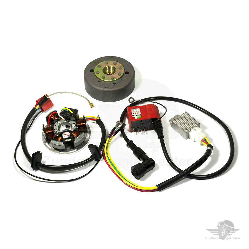 Kokusan 50cc 6V EVO 2 Plus Red Line
