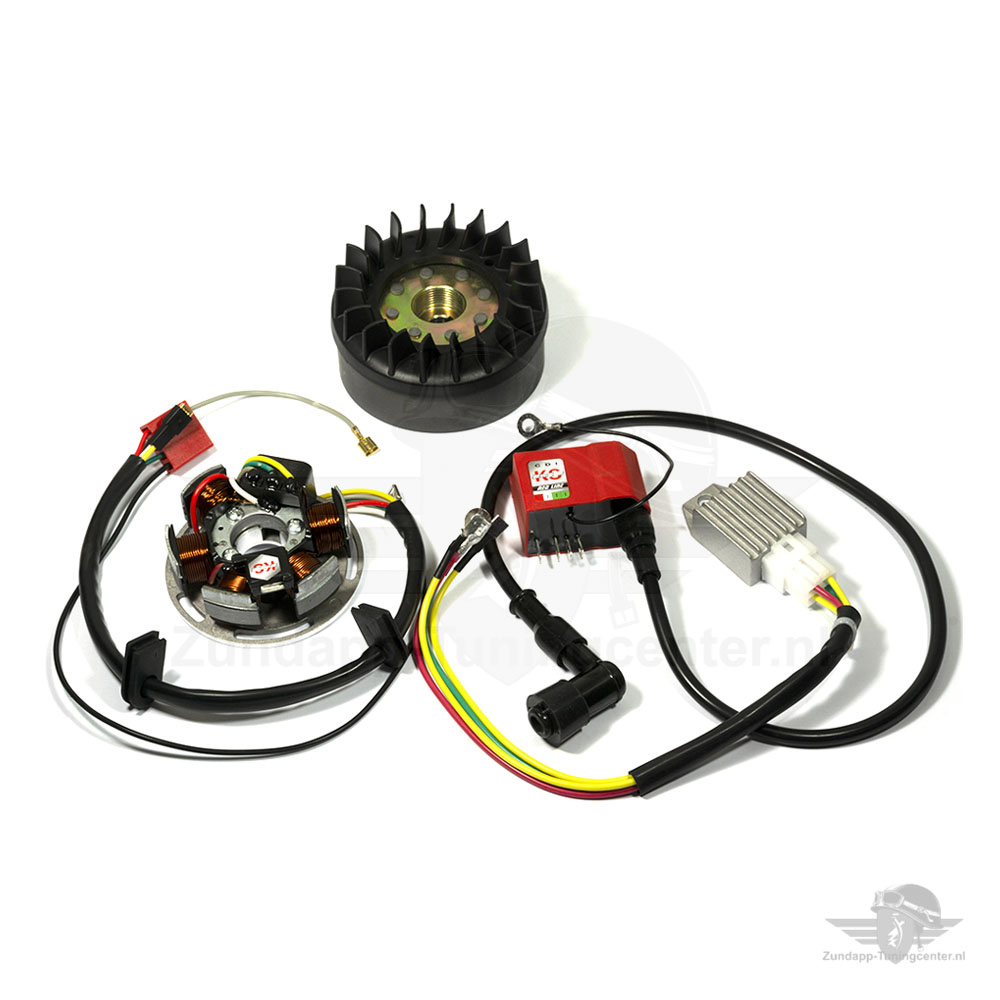 Kokusan 50cc 12V EVO 2 Plus Geforceerd Red Line