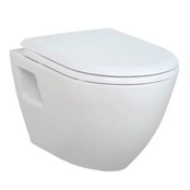 Creavit TP325 Hangtoilet met Bidet 49,5x35,5x33,5cm EasyClean Glans Wit excl.toilet-bril Creavit TP325 Hangtoilet met Bidet 49,5x35,5x33,5cm EasyClean Glans Wit excl.toilet-bril