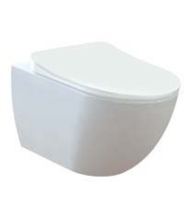 CREAVIT Compleet Geberit UP 100 set met Creavit Hangtoilet met Softclose WC-bril (met of zonder bidet)