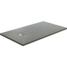 Composiet Douchebak 90x90cm Grijs SLATE (RAL7037) Veroni 3cm Antislip