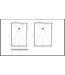 Composiet Douchebak 90x90cm Grijs SLATE (RAL7037) Veroni 3cm Antislip