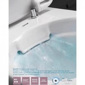 Randloos Hangtoilet Mat Wit  51x35x29cm incl. Softclose WC-bril FE322