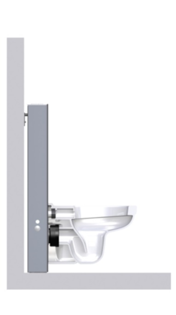 Opbouwreservoir Wilco Zwart glas 100x41x12 cm Opbouw sanitair module Opbouwreservoir Wilco Zwart glas 100x41x12 cm Opbouw sanitair module