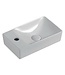 CREAVIT Mini Toiletfontein links Wit 37.5x21.5x10cm met kraangat