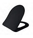 Toiletbril Creavit Freedom Mat Zwart FE320 / FE322 Ultra Dun 36x44,5x2cm