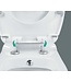 Toiletbril Creavit Freedom Mat Zwart FE320 / FE322 Ultra Dun 36x44,5x2cm