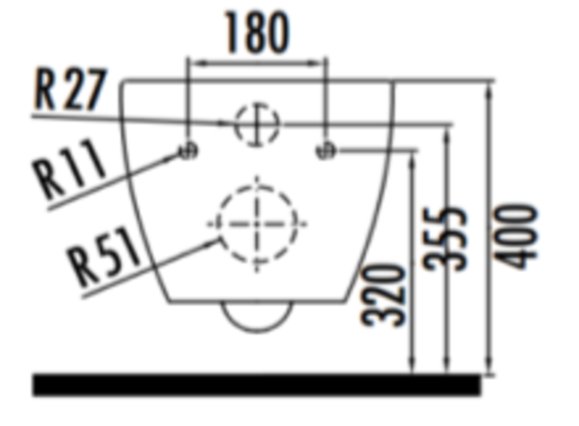Creavit FE320 Hangtoilet met Bidet Glans Wit Incl. softclose toiletbril RVS sproeier verdekte bevestiging