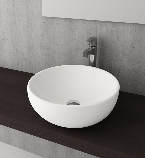 Bocchi Waskom Mat Wit Venezia 45x45x17,5 cm Bocchi Waskom Mat Wit Venezia 45x45x17,5 cm