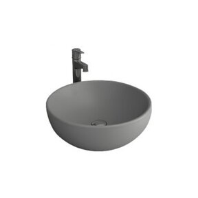 Waskom Bocchi Venezia Mat Grijs 45x45x17,5 cm