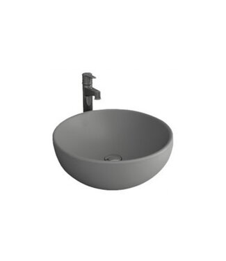 BOCCHI Waskom Bocchi Venezia Mat Grijs 45x45x17,5 cm