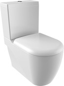 Staand Toilet met Bidet Creavit GRANDE XXL Duoblok incl. WC-bril OA en PK