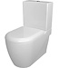 Staand Toilet met Bidet Creavit GRANDE XXL Duoblok incl. WC-bril OA en PK