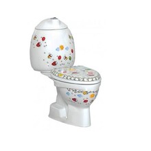 Kindertoilet Staand Creavit Kidsparty OA - Sanitair Voor kinderen Duoblok OA