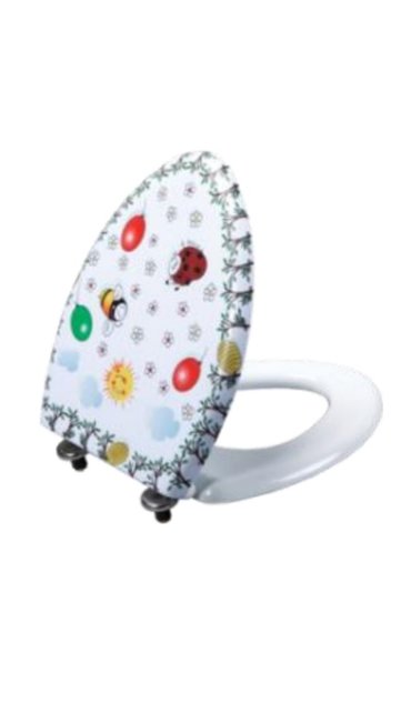 Staand Kindertoilet KidsParty DuoBlok PK Rimfree incl. WC-Bril - Kinder sanitair Compleet