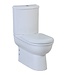 Creavit SL-Serie Staand Toilet met Bidet Compleet incl. Softclose Toiletbril OA / PK - aansluiting