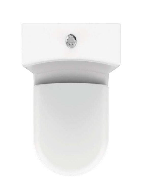 CREAVIT Creavit SL-Serie Staand Toilet met Bidet Compleet incl. Softclose Toiletbril OA / PK - aansluiting