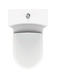 CREAVIT Creavit SL-Serie Staand Toilet met Bidet Compleet incl. Softclose Toiletbril OA / PK - aansluiting