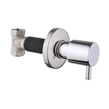 Creavit Bidetkraan rond AC90L Inbouw bidet kraan Stopkraan