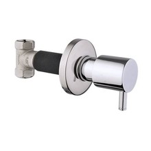 Creavit Bidetkraan rond AC90L Inbouw bidet kraan Stopkraan