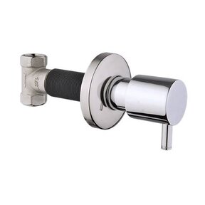 Creavit Bidetkraan rond AC90L Inbouw bidet kraan Stopkraan