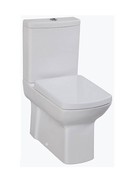 Staand Toilet met Bidet Creavit Lara Wit Compleet incl. Toiletbril