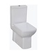 Staand Toilet met Bidet Creavit Lara Wit Compleet incl. Toiletbril