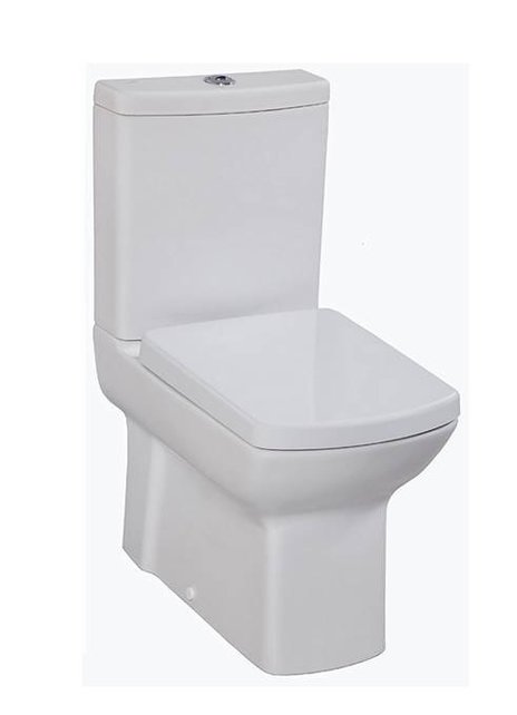 Staand Toilet Creavit Lara Wit Compleet incl. Toiletbril softclose