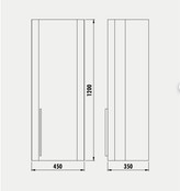 Compleet Badkamermeubel Set Angel 120cm glans wit - Koper incl. Led-Spiegel kolomkast en geborsteld koper Accessoires Compleet Badkamermeubel Set Angel 120cm glans wit - Koper incl. Led-Spiegel kolomkast en geborsteld koper Accessoires
