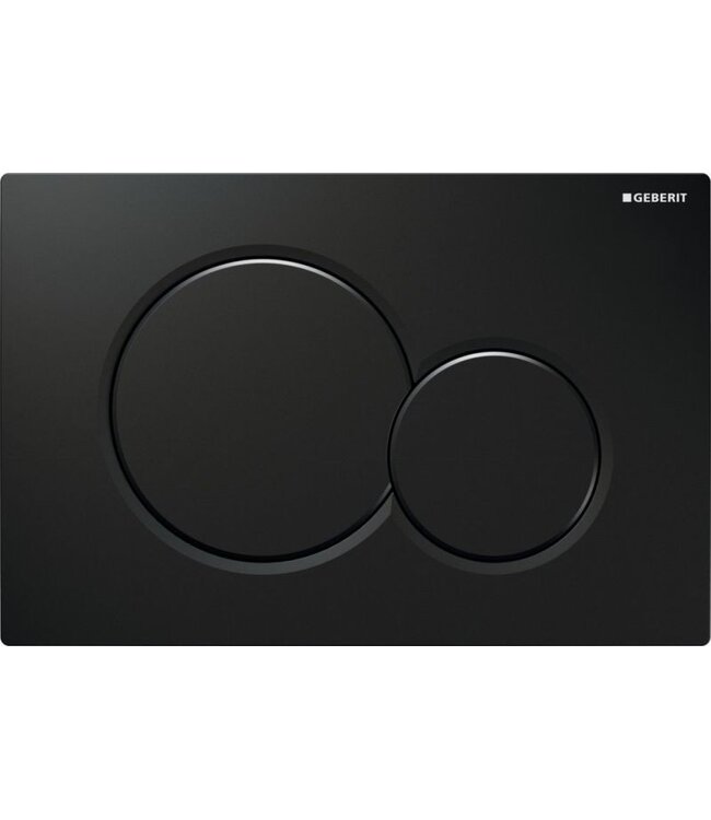 Compleet Set Geberit UP320 met Creavit Hangtoilet Freedom met bidet Mat Zwart incl. Toiletbril met of zonder spoelrand