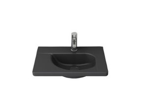 Bocchi Toilet Fontein Mat Antraciet 45x31cm Taormina Arch