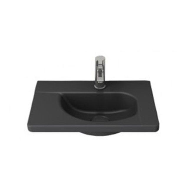 Bocchi Toilet Fontein Mat Antraciet 45x31cm Taormina Arch Bocchi Toilet Fontein Mat Antraciet 45x31cm Taormina Arch