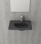 Bocchi Toilet Fontein Mat Antraciet 45x31cm Taormina Arch Bocchi Toilet Fontein Mat Antraciet 45x31cm Taormina Arch